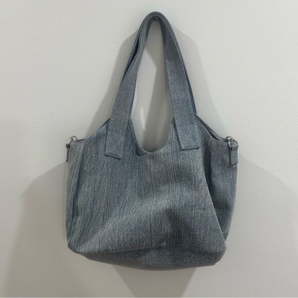 Amazon.com: True Religion Women True Religion denim horseshoe tote bag purse shoulder bag satchel NWOT